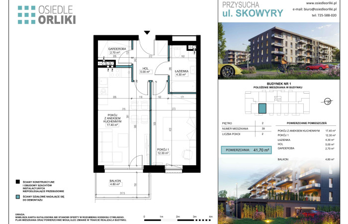 mazowieckie, przysuski, Mieszkanie na sprzedaż